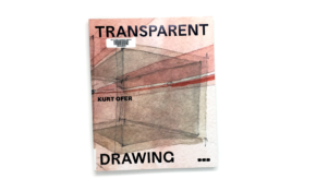 Book cover featuring a watercolour painting, with translucent layers of pink and brown paint.
