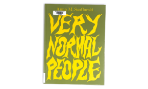 Book cover with title hand-lettered in a stylized, idiosyncratic font.