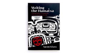 Book cover with Kwakwa̱ka̱ꞌwakw (Kwakiutl) imagery.