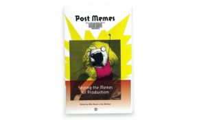 Book cover with an edited version of a character from Hyperbole and a Half