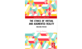 eBook cover with abstract triangle design