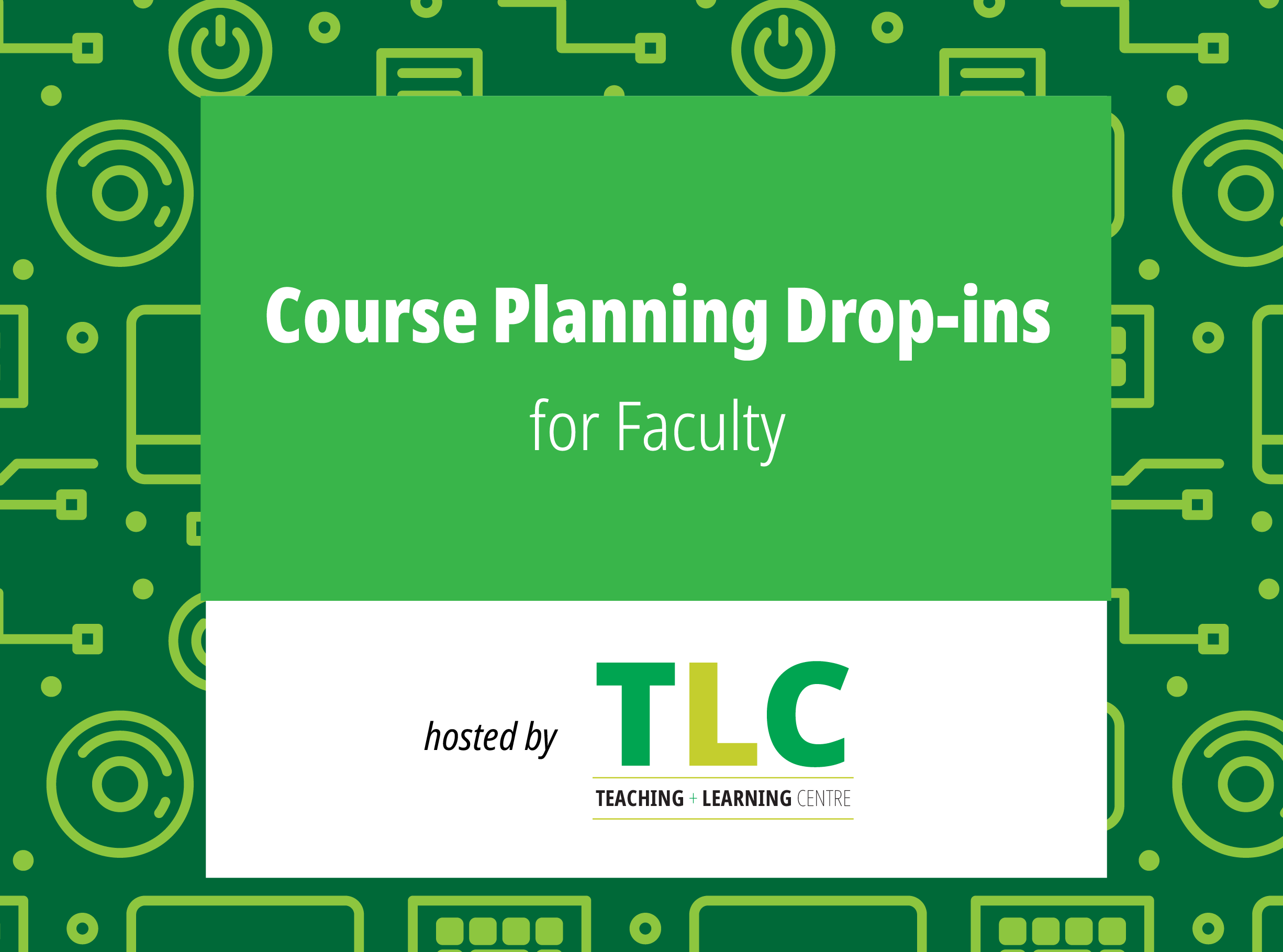 Events courseplanning