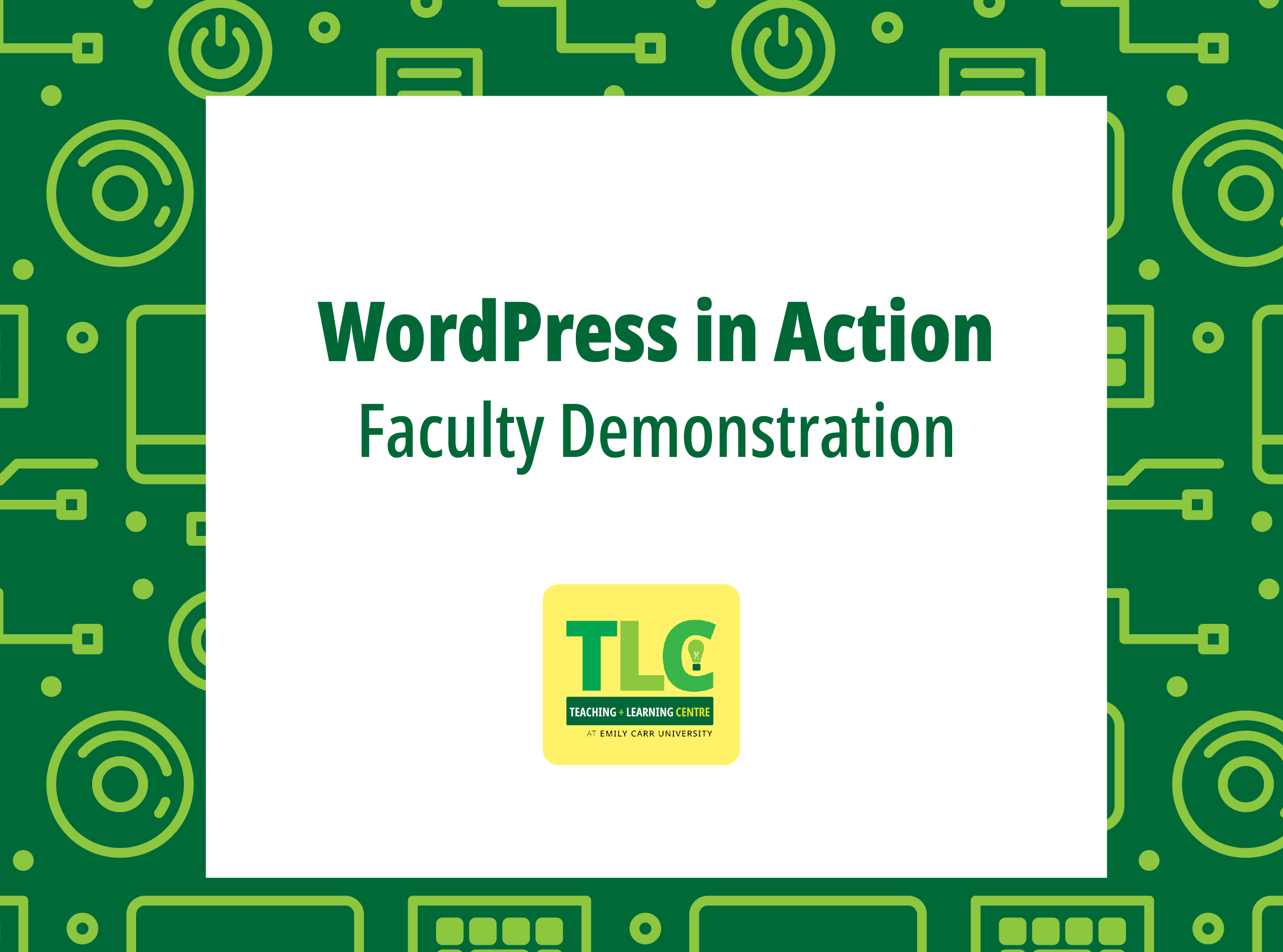 Events tlc wordpress