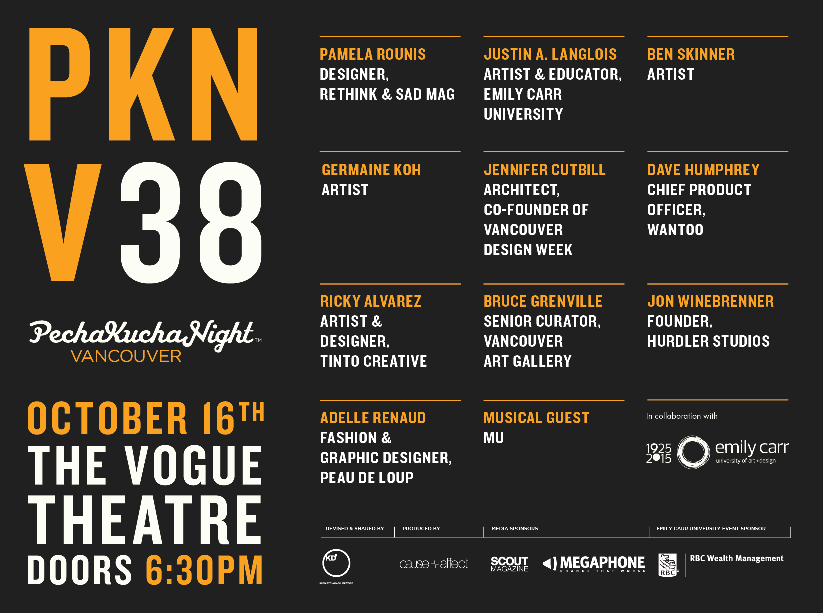 PKN38 ECUAD Speaker Poster Square