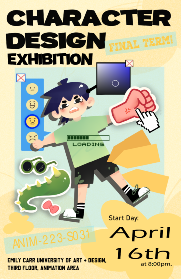 Character design poster 3