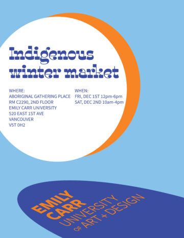 Indigenous Art Market Poster
