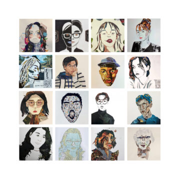 Portrait Assemblage Grid
