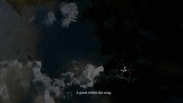 A guest within the song
