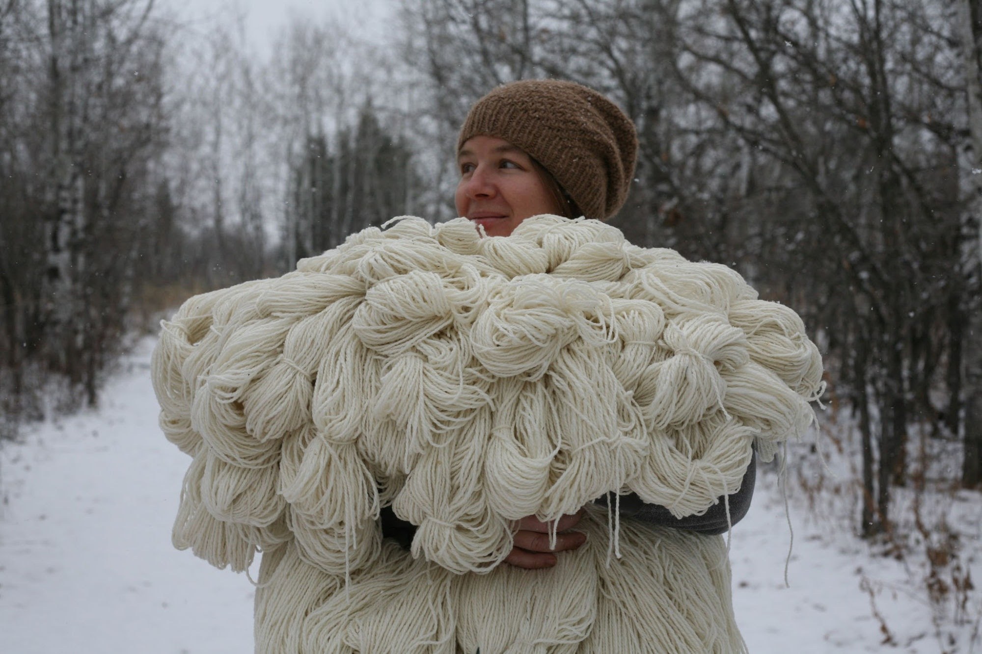 Anna and wool