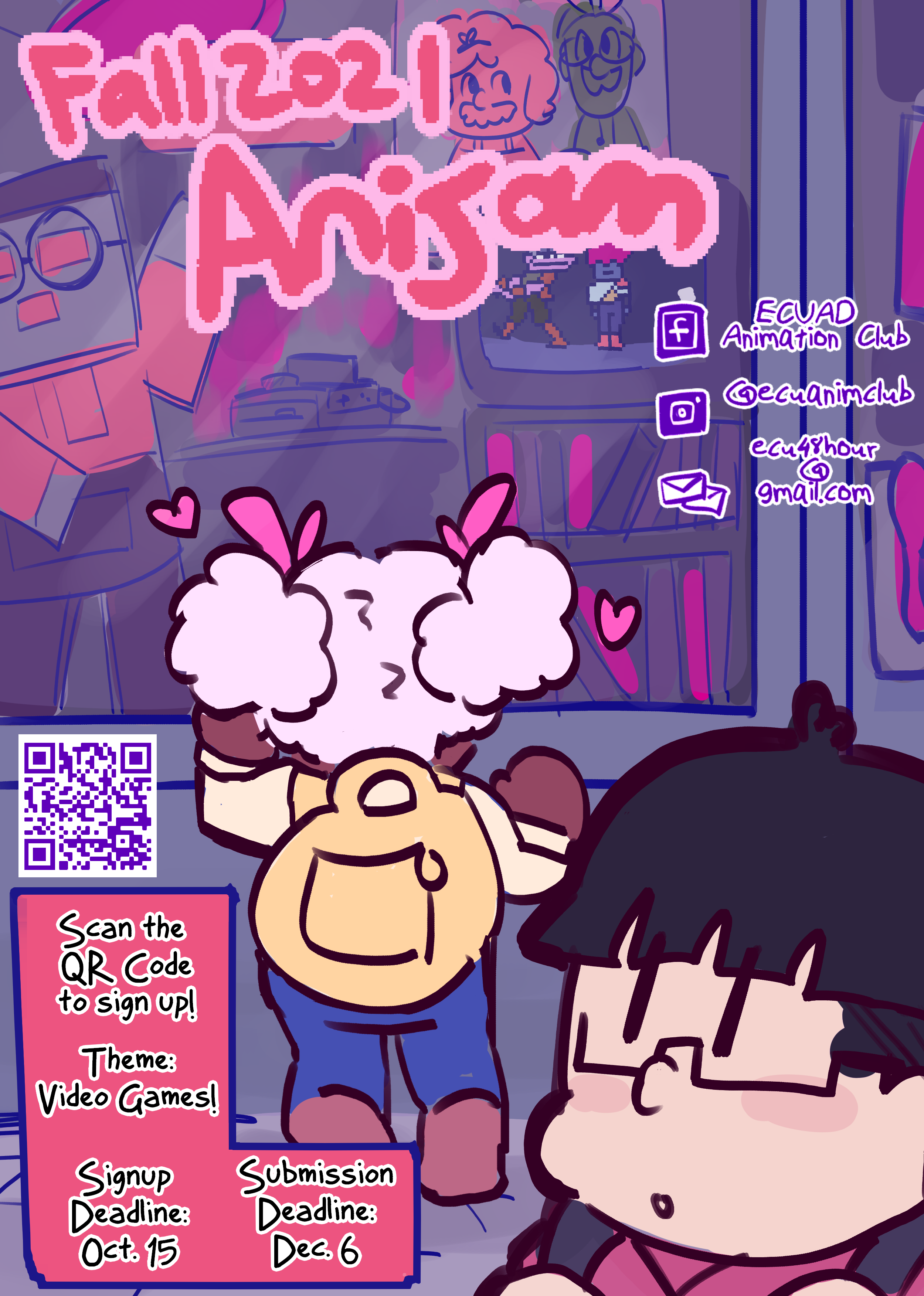 Fall 2021 anijam poster
