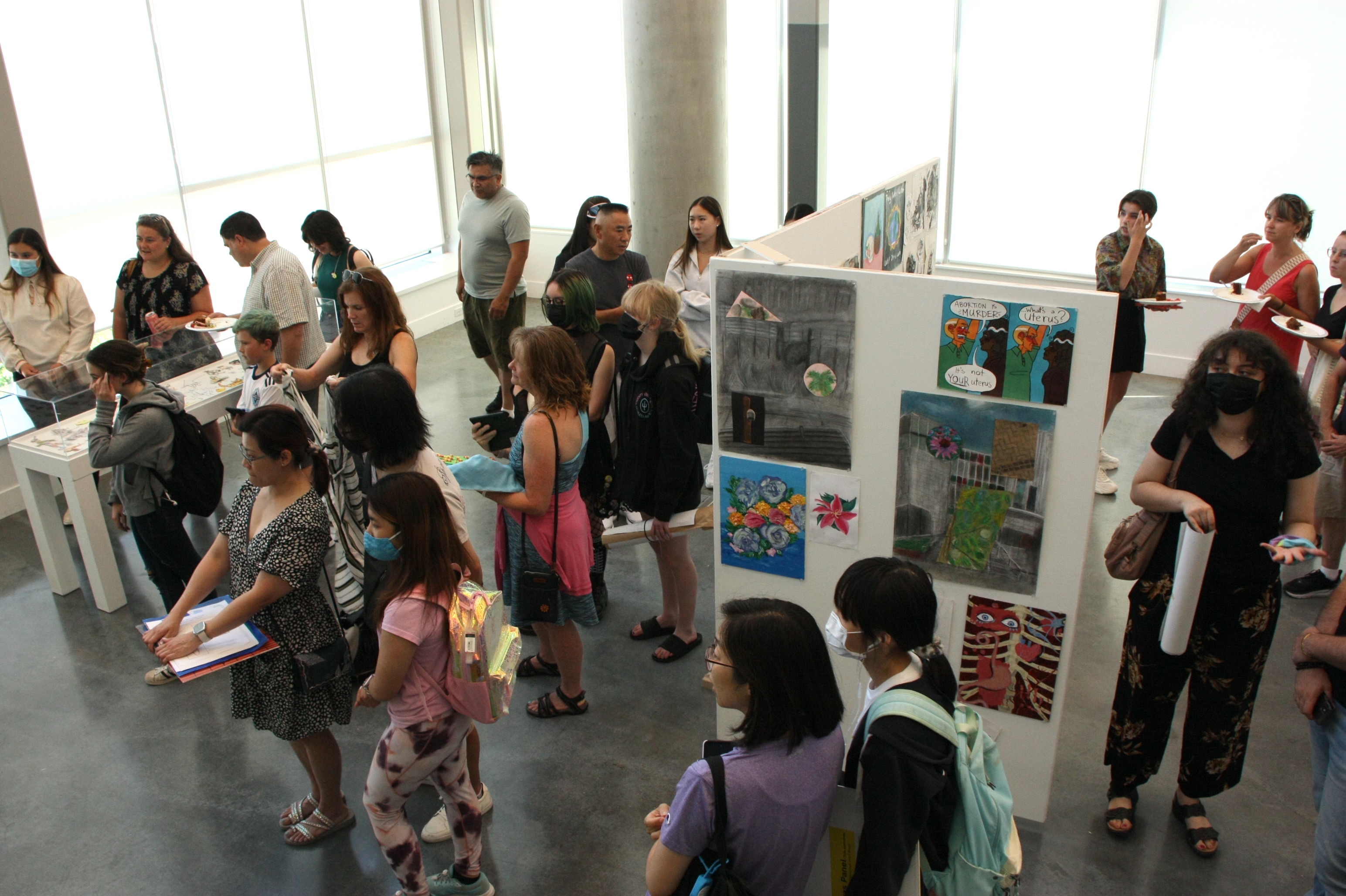 summer teens exhibition night