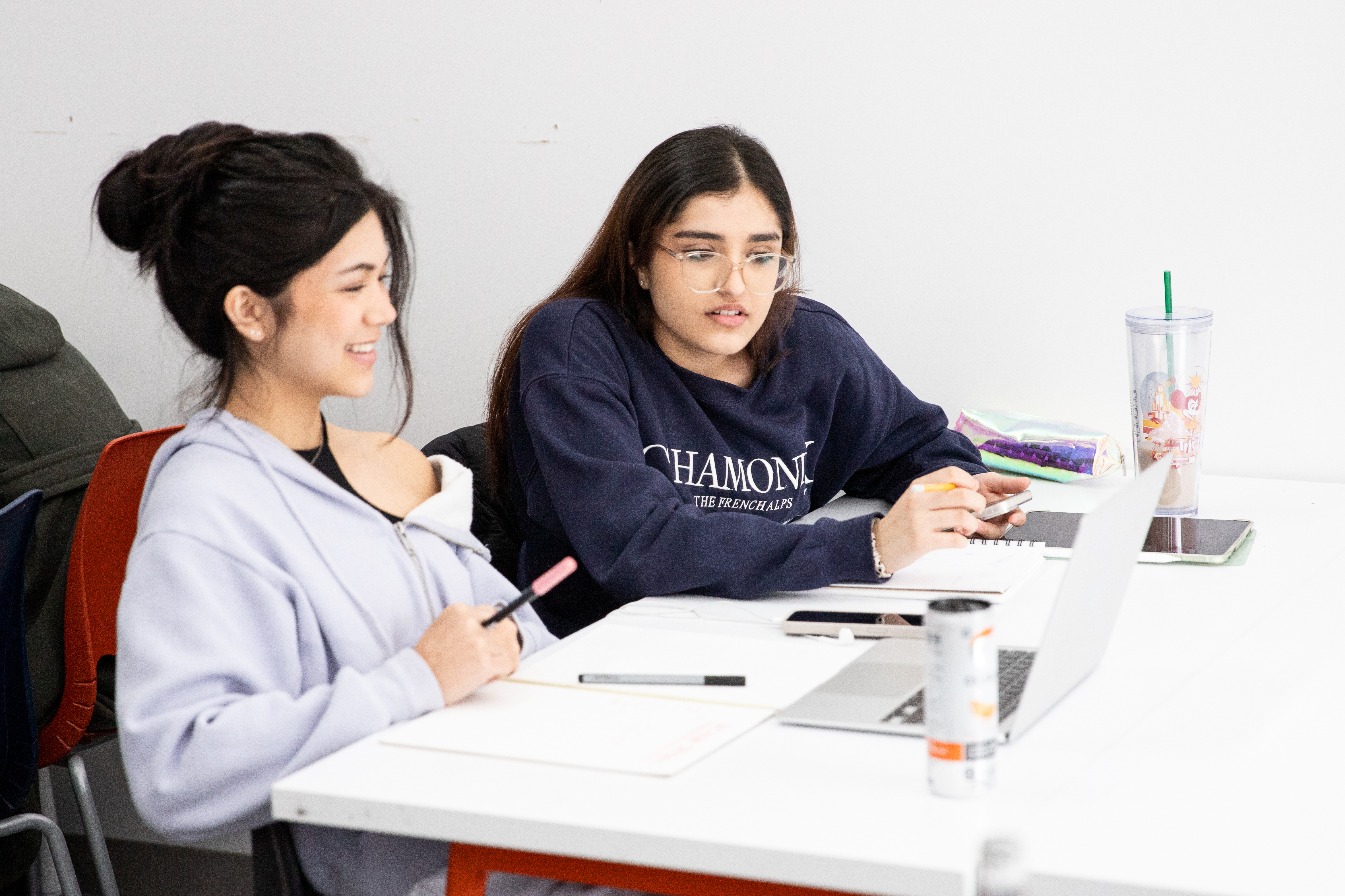 students in the computer lab