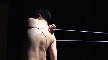 04 Tidal Locking Sidi Chen and Johannes Zits image still of performance video 2023 Photo Credit Lucia Chio