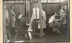 A classroom in action at the Vancouver School of Decorative and Applied Arts
