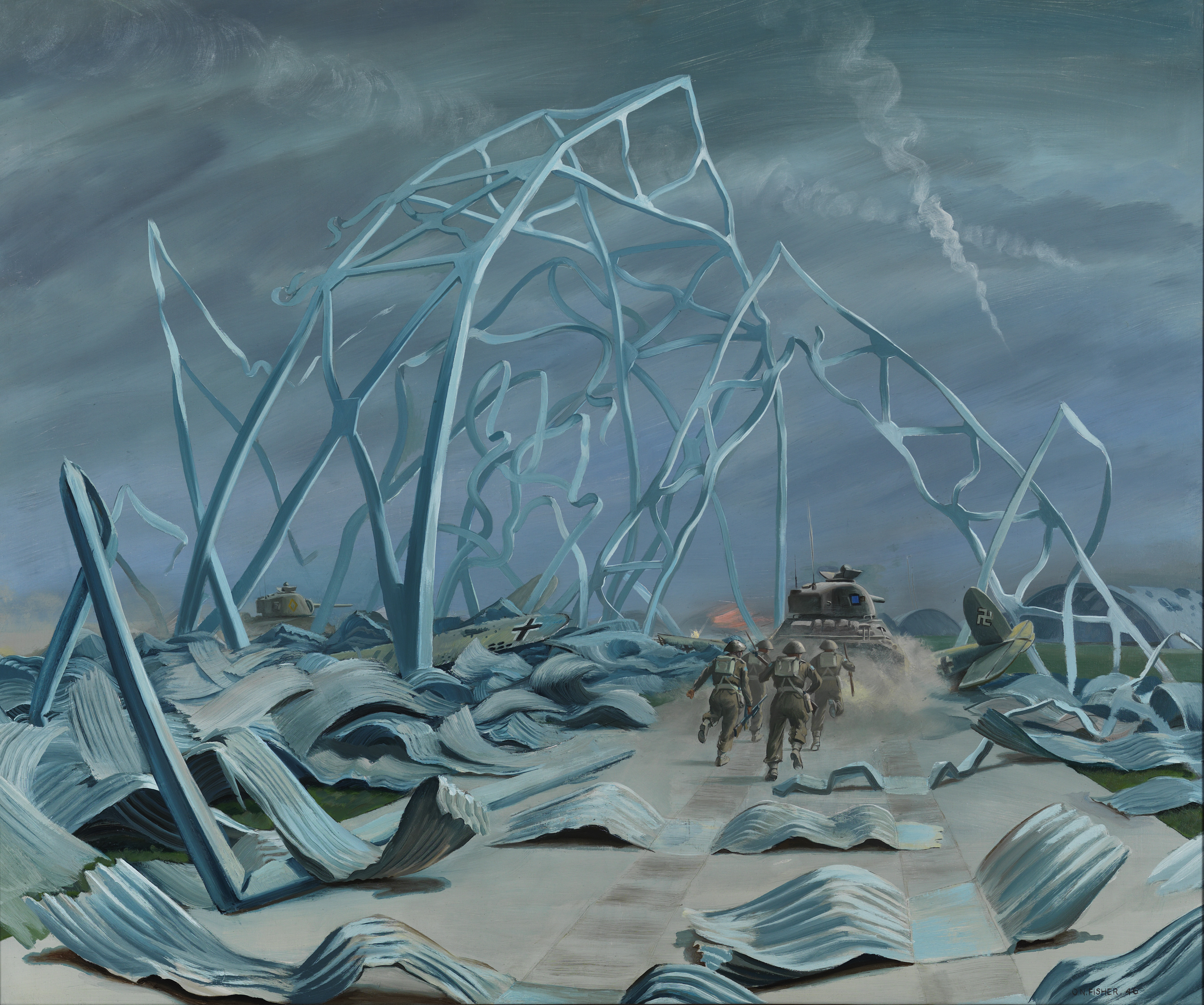 Fisher Carpiquet Battle