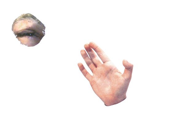 Hand and Eye Larger 2