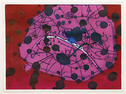 Landon-Mackenzie-Paris-Looking-Norht-2009-watercolour-on-paper-collection-of-the-artist-photo-cred-yuri-akuneydigital-perfections w 01