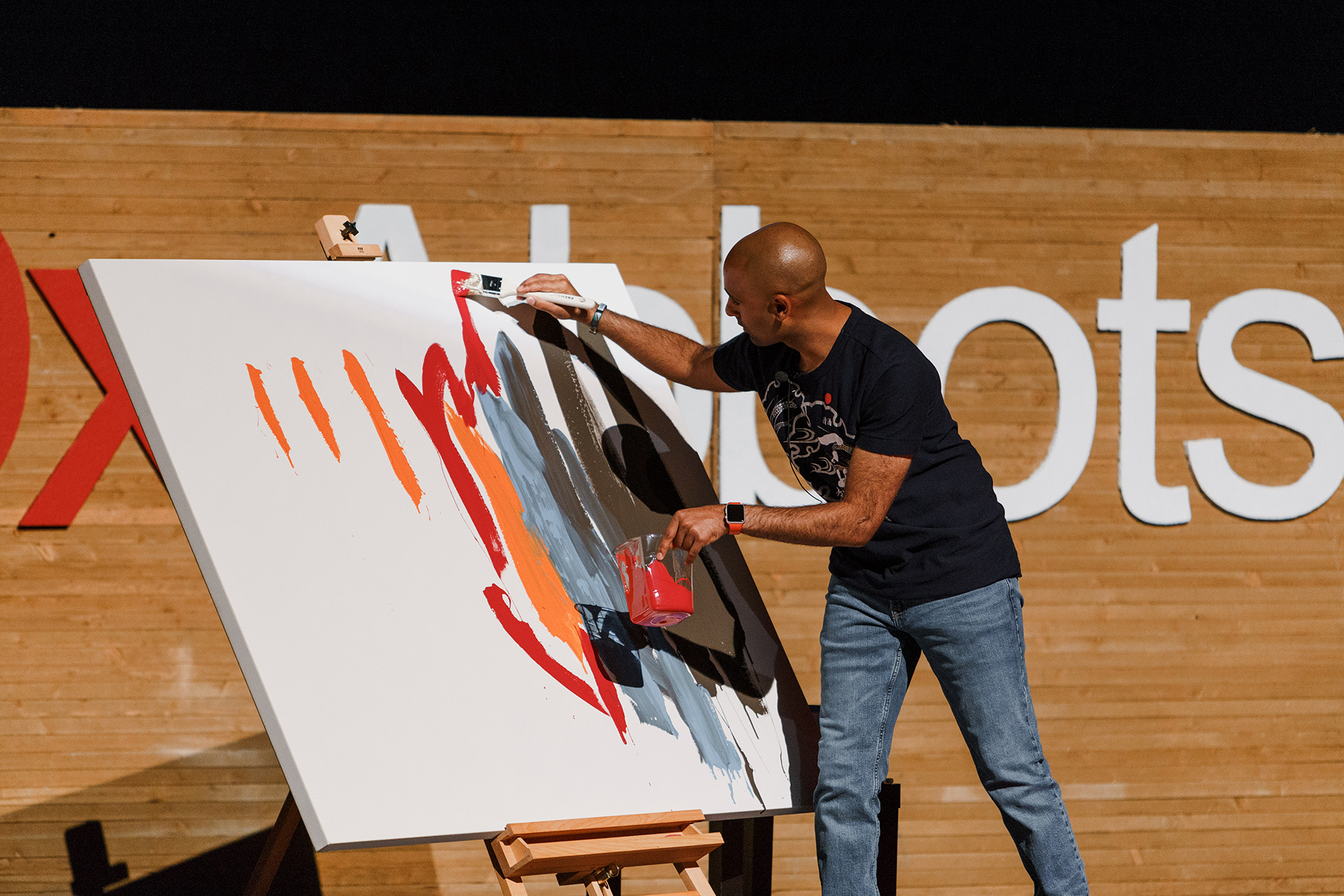 Scott Mallory Live Painting Tedx Abbotsford