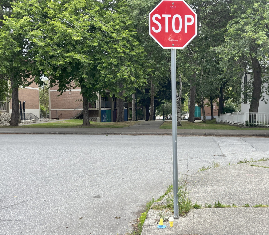 Ice Cream Stop Sign