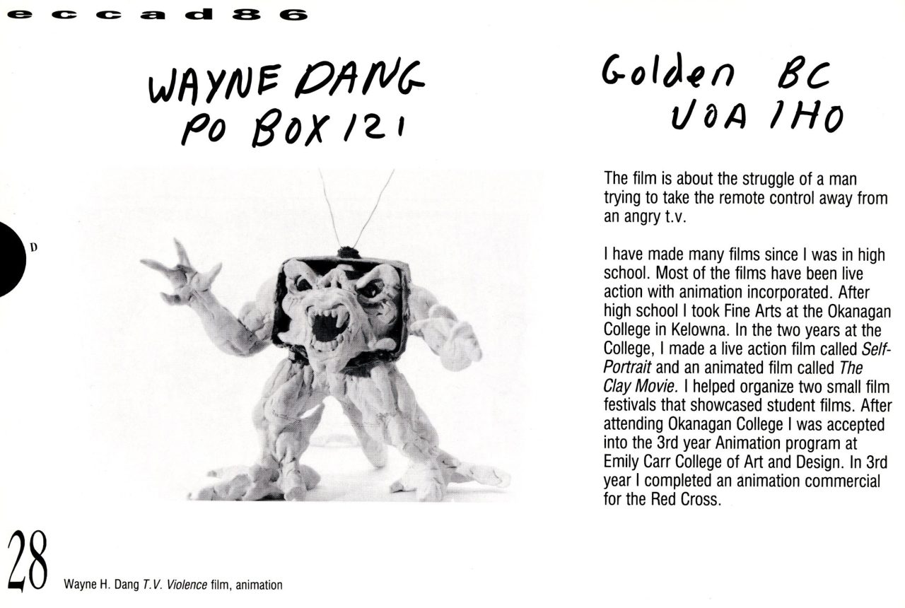 Dang TV Violence 1986