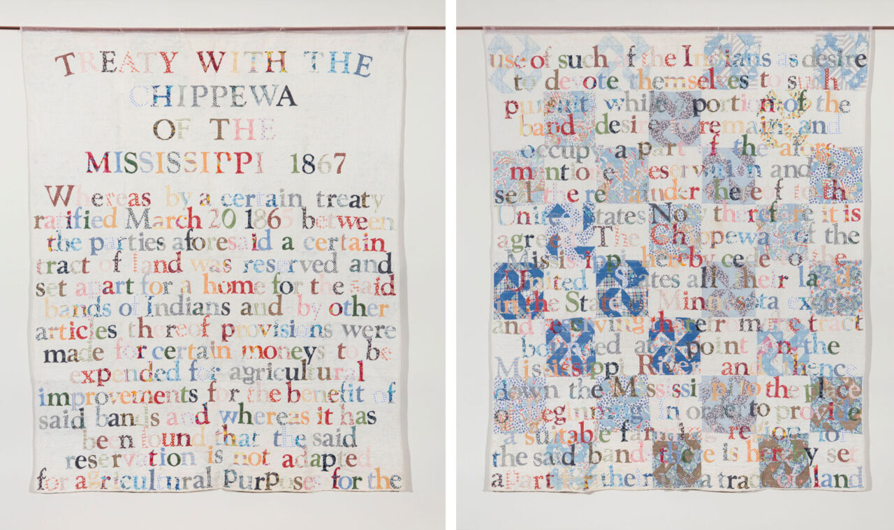 Treaty with the Chippewa 1867 Both Sides
