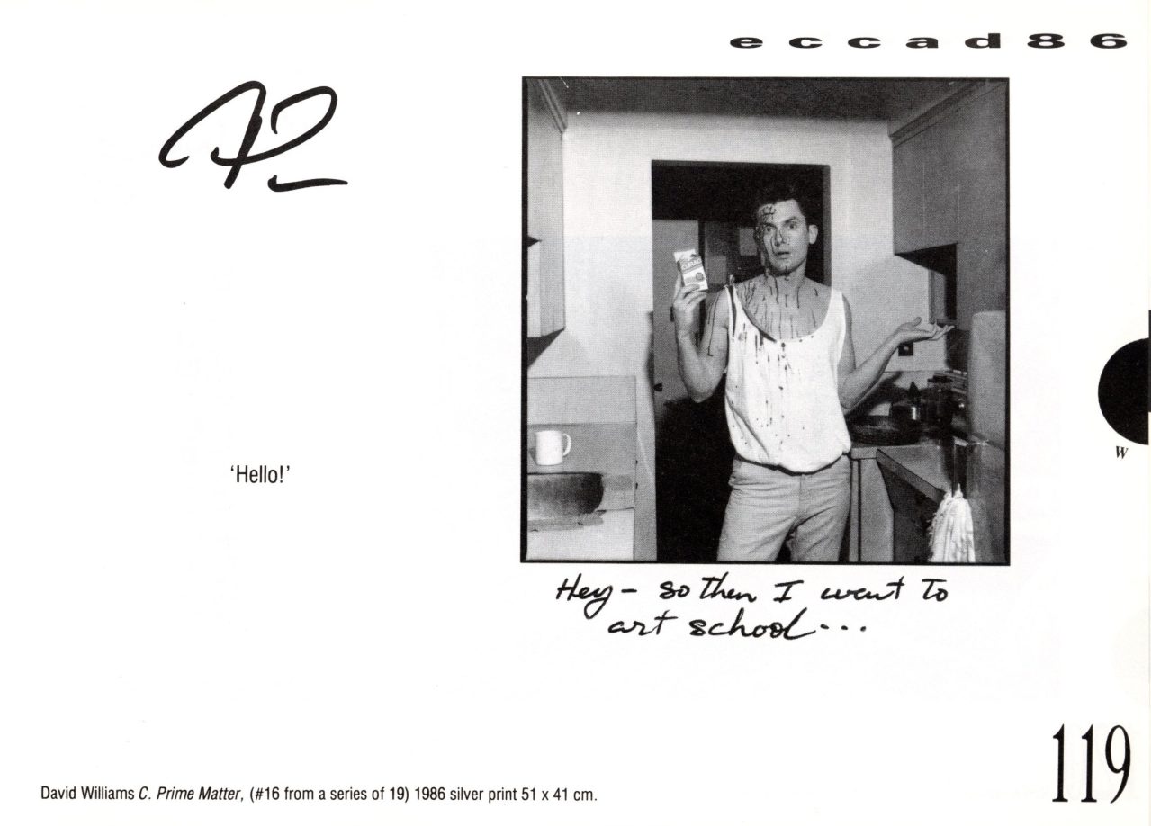 Williams C Prime Matter 1986