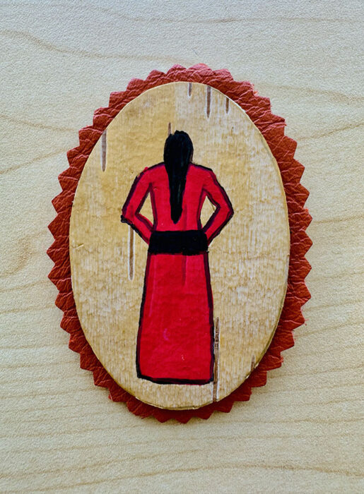 Red Dress Pins Owen Nepoose