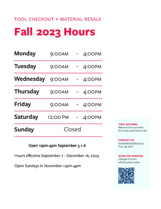 TC Hours FA23