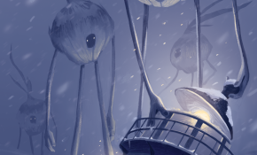 Mégan Gaudet-Roy, 'Seekers of Light,' 2025. Digital illlustration. (Image courtesy Mégan Gaudet-Roy)