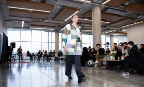 Garment by Emma Rodgers. (Photo by Perrin Grauer)