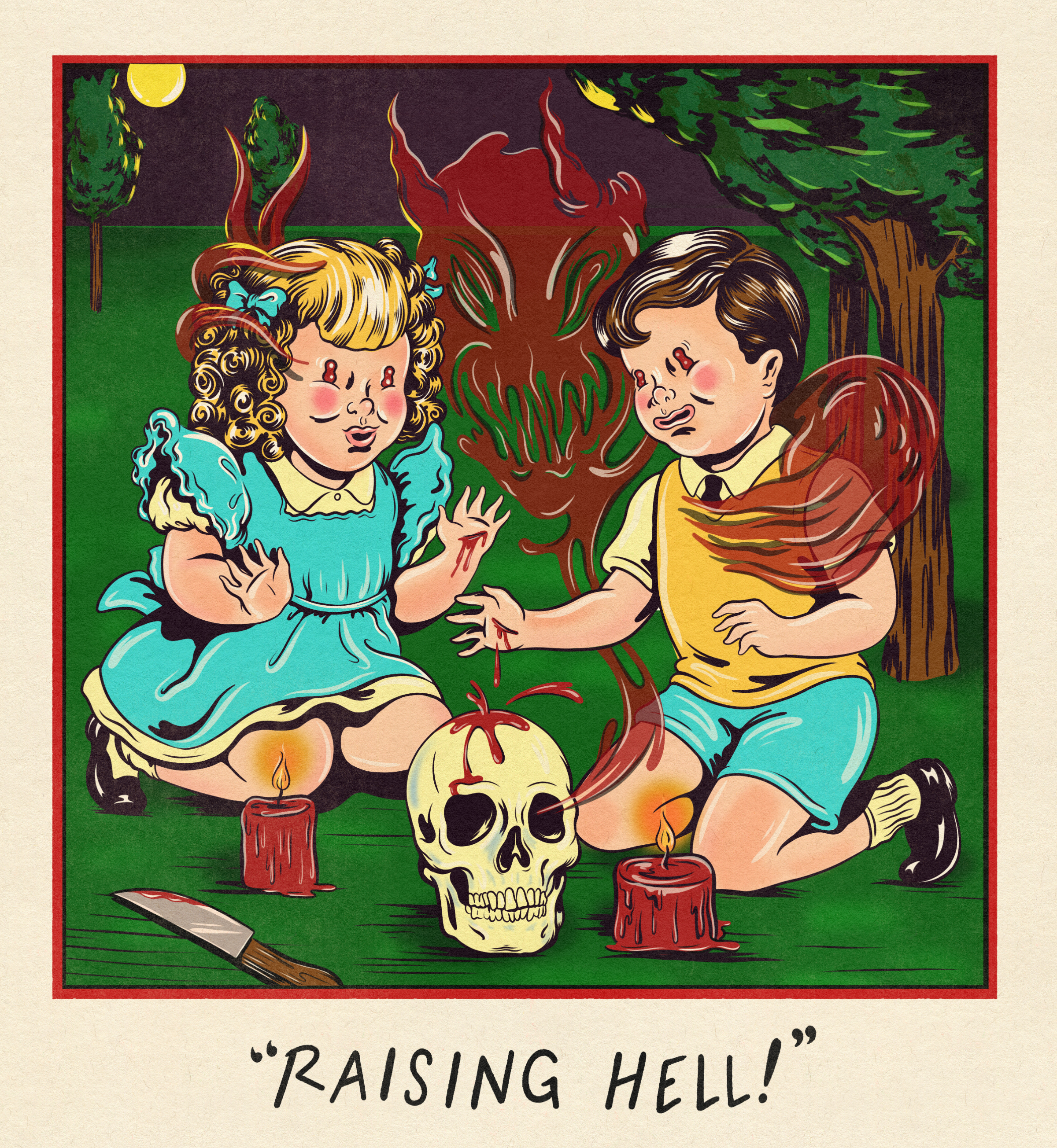 Raising hell web