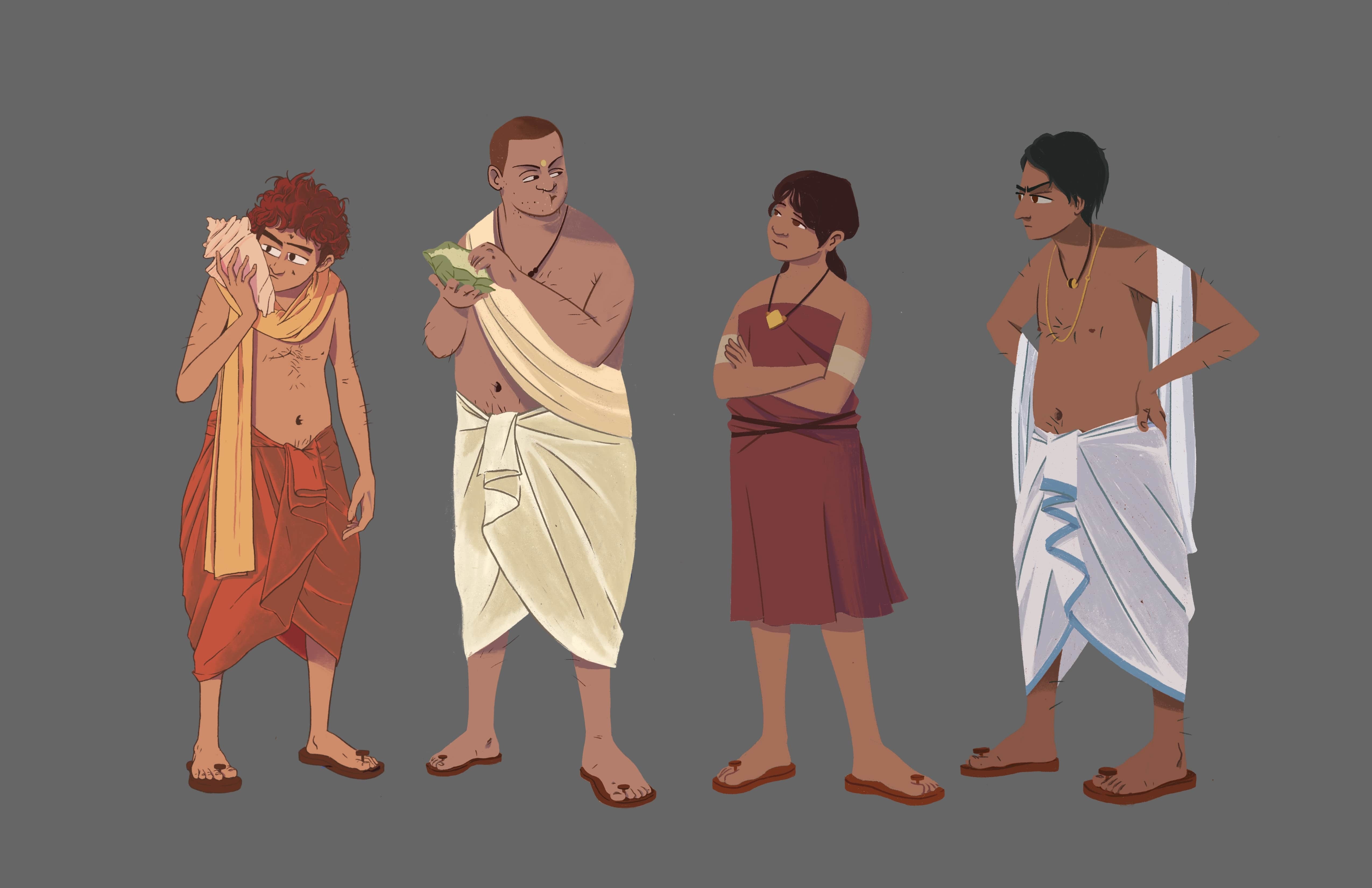 Nacho Droan Characters